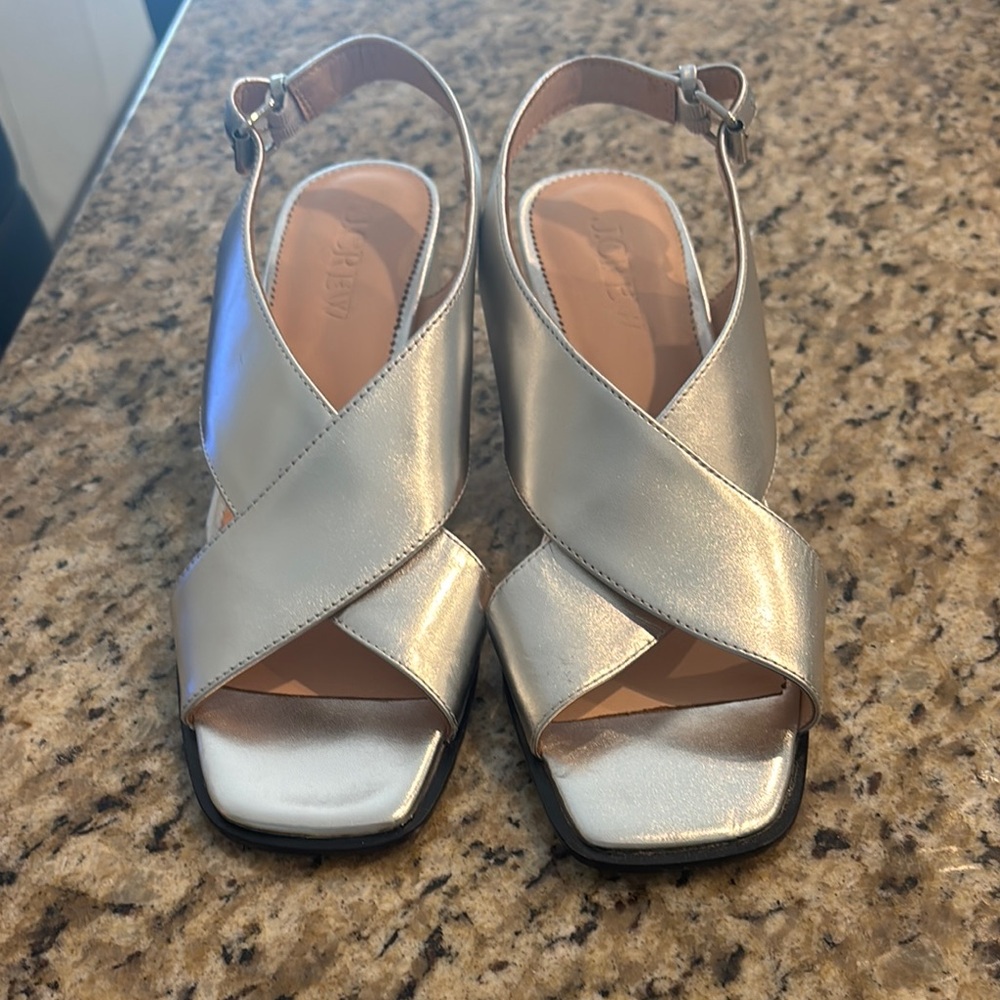 Women's Silver Sandals